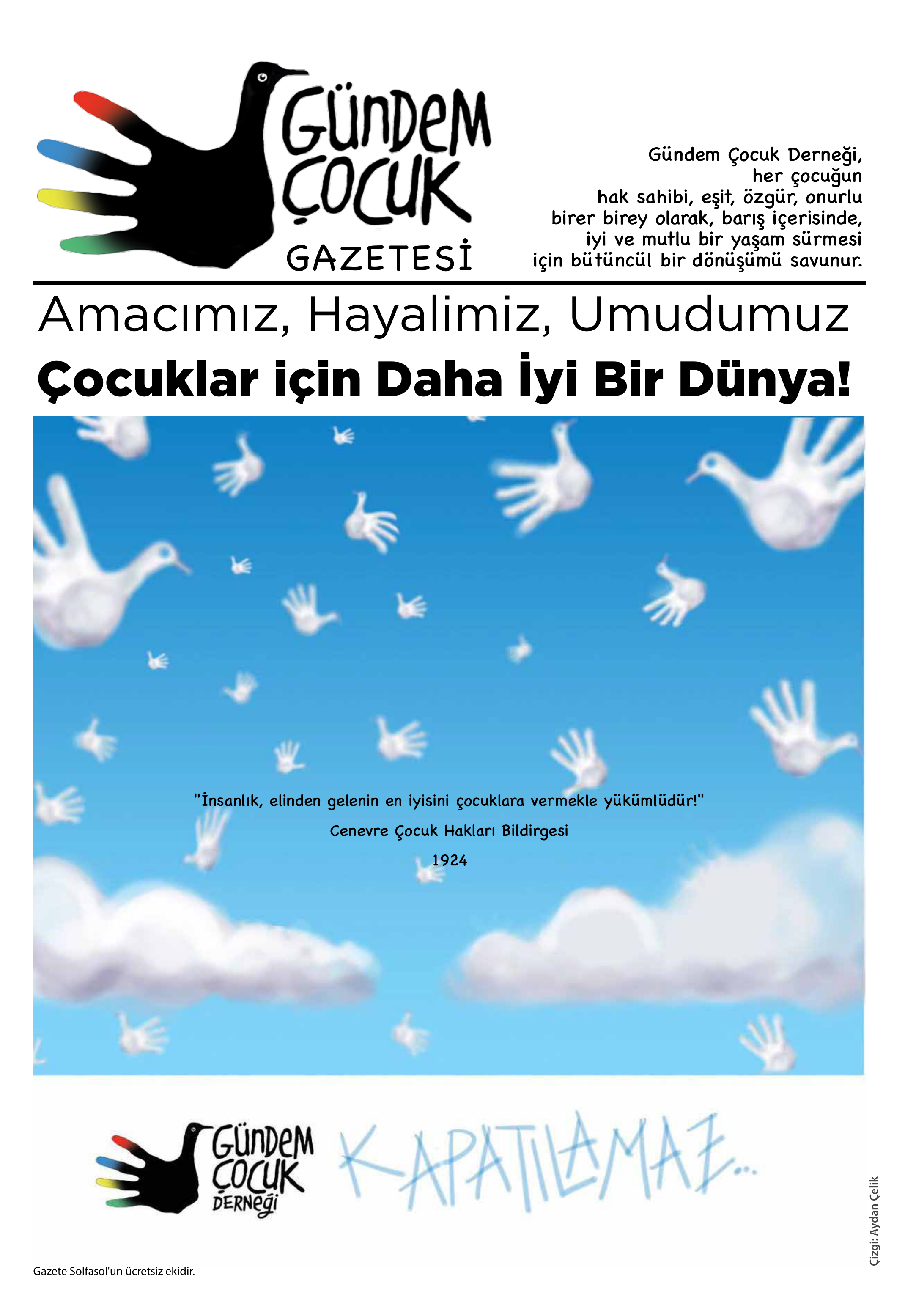 Ocak 2017 - Gündem Çocuk